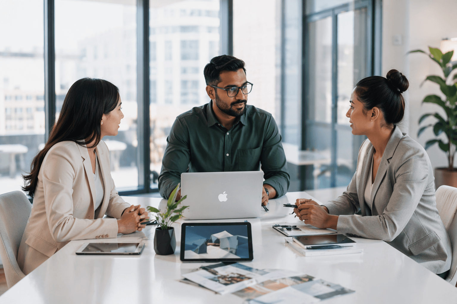 Lantana Labs team in a working session